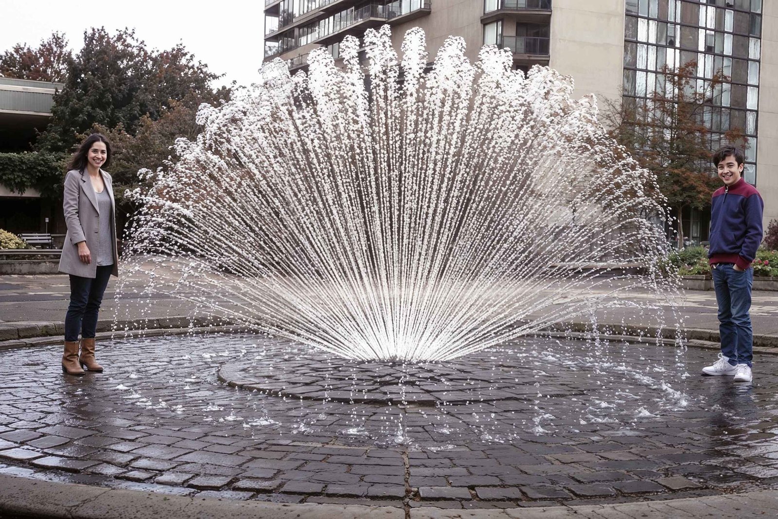 Il chicago dandelion fountain (2)
